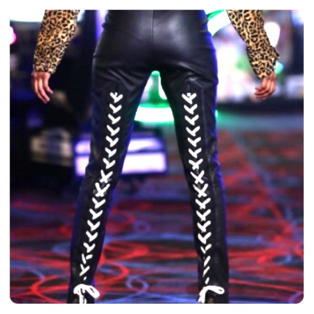 Monse Leather Lace up Pant NWT